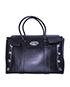 Studded Bayswater, &pound;370, Handbags, Black, Leather, Front view
